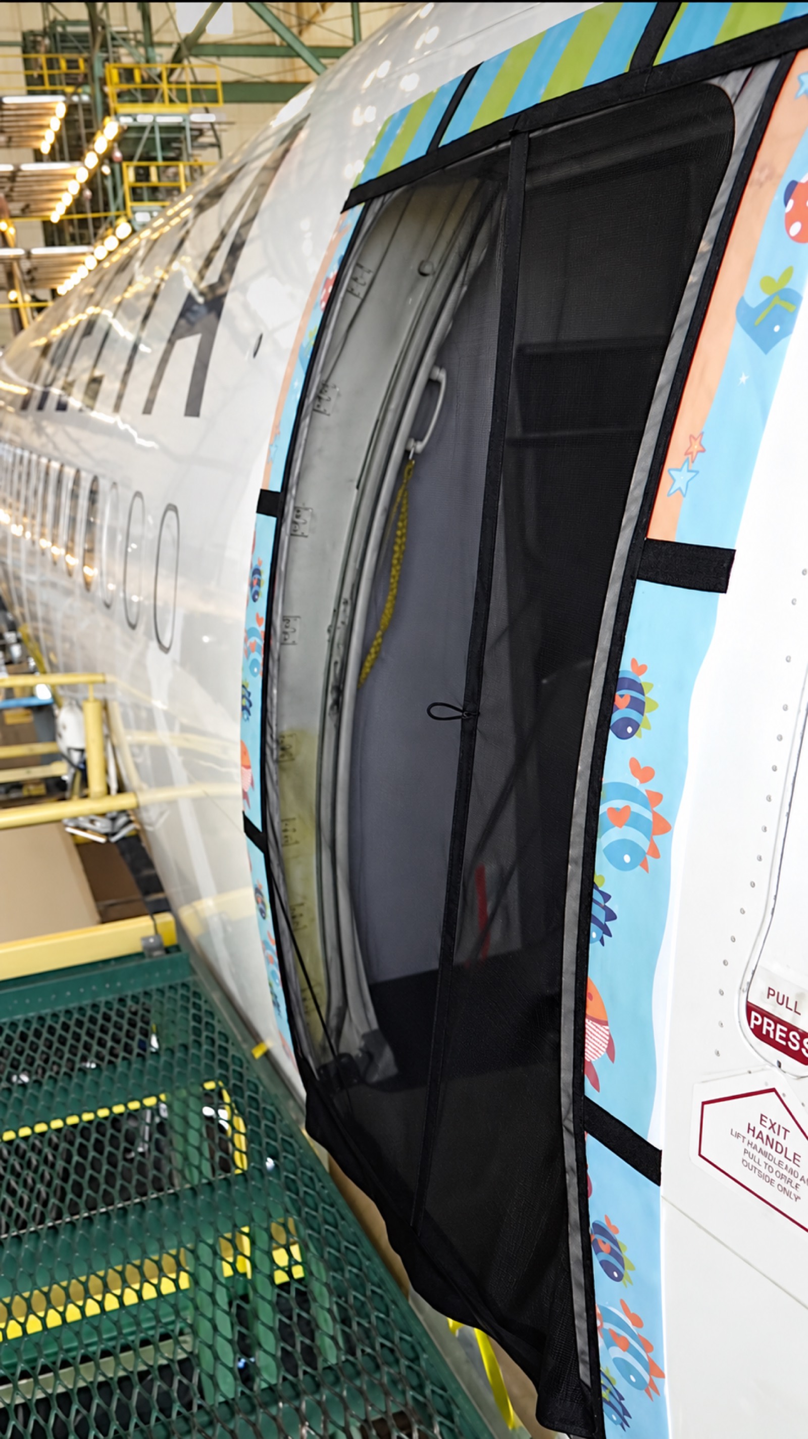 Protect aircraft without using chemical mosquito sprays